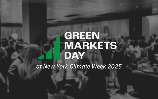 Green Markets Day at New York Climate Week